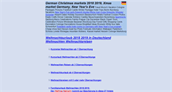 Desktop Screenshot of german-christmas.com