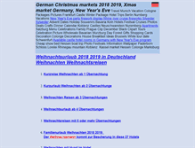 Tablet Screenshot of german-christmas.com